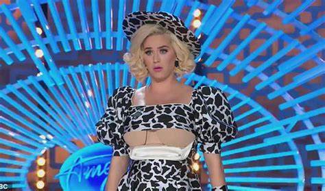 Katy Perry Wears Breastfeeding Friendly Dress On American Idol