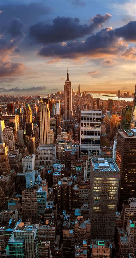 Free Download Vintage New York City Aerial View Iphone 5 Wallpaper Ipod