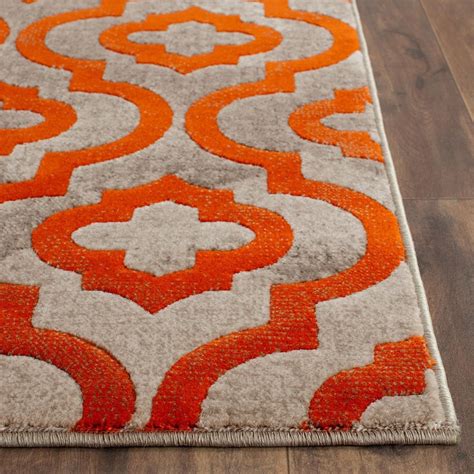 Silk, wool, cotton, hand knotted, hand woven Easy Ideas For Using The Burnt Orange Area Rug - Madison ...