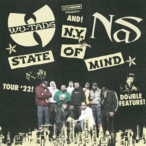 Wu Tang Clan And Nas Ny State Of Mind Tour Atlas Artist Group