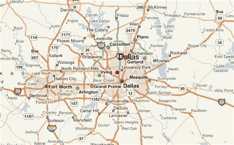 Dallas Mapa Mapas De Dallas Texas Usa