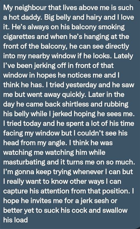 Pervconfession On Twitter He Jerks While Watching His Neighbour