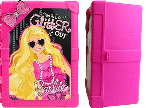 Tara Toys Barbie 8 Doll Multi Compartment Fashion Wardrobe Storage Case