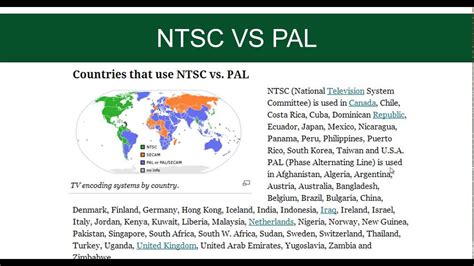 NTSC VS PAL HINDI TUTORIAL - YouTube
