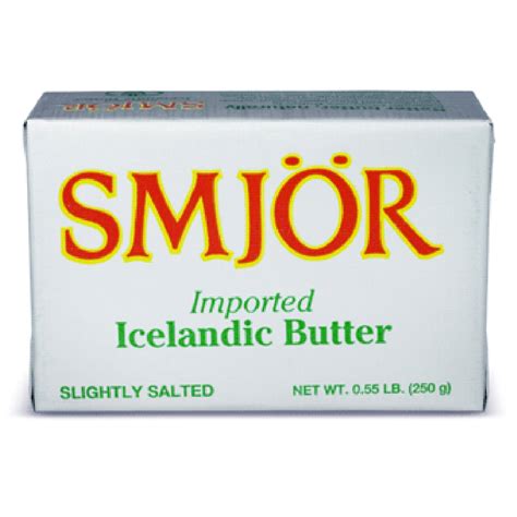 Icelandic Butter Smjör 250 Gr Nammiis