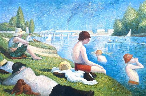 Reproduction de Une baignade à Asnières de Georges Seurat Galerie