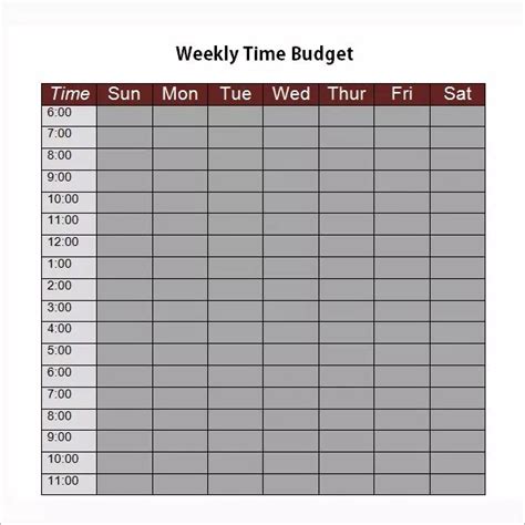 Bi Weekly Budget Templates Weekly Budget Template Budget Template