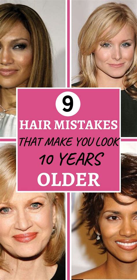 What age should you stop having long hair? 9 Hair Mistakes That Make You Look Older in 2020 | Hair ...