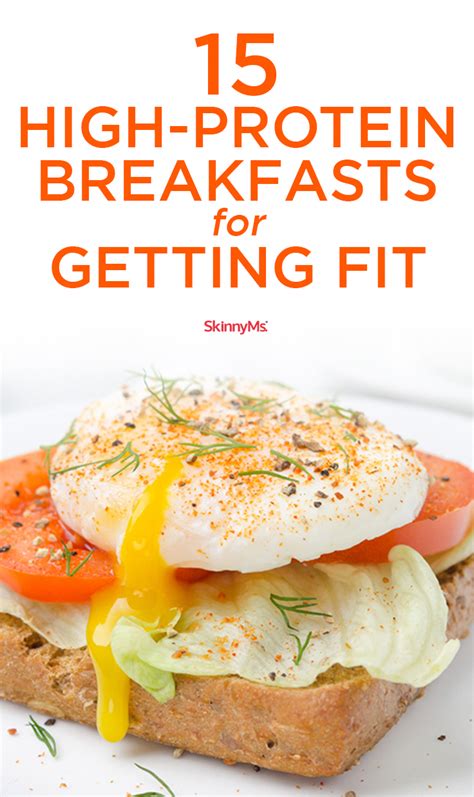 15 High Protein Breakfasts For Getting Fit Healthy Breakfast Recipes Healthy Protein Healthy