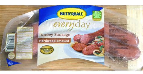 Add sausage, noodles, mushrooms, soups and milk; New $0.55/1 Butterball Turkey Smoked Sausage Coupon - Hip2Save