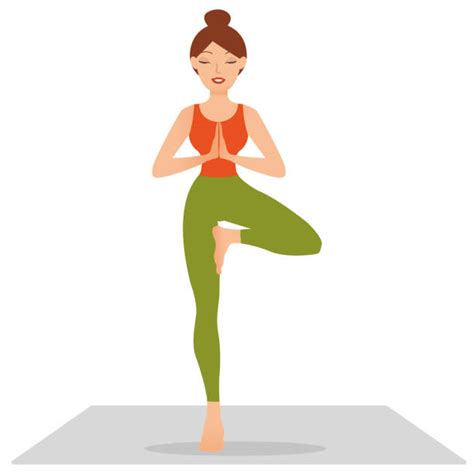 Best Yoga Girl Illustrations Royalty Free Vector Graphics And Clip Art