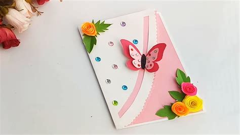 A collection of best happy birthday cards images; How to make Special Butterfly Birthday Card For Best ...