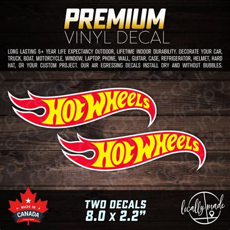 Hot Wheels Decal Templates