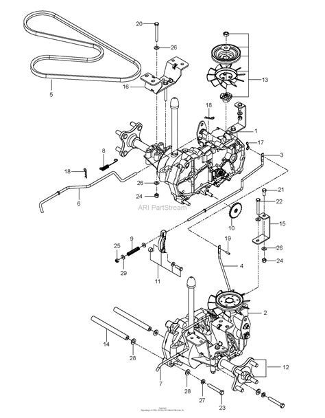 Husqvarna Z 248f 967262501 00 2016 11 Parts Diagram For Hydraulic