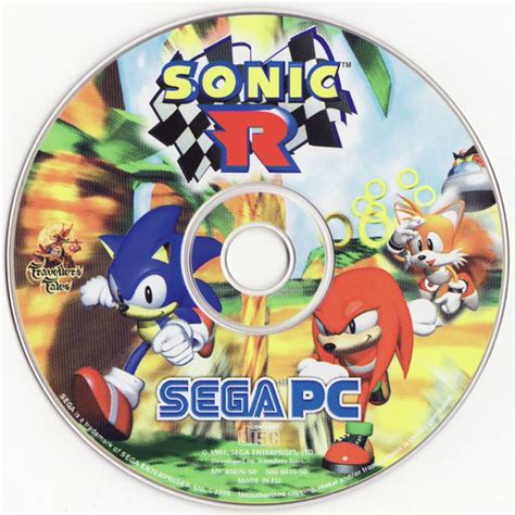 Sonic R Cover Or Packaging Material Mobygames
