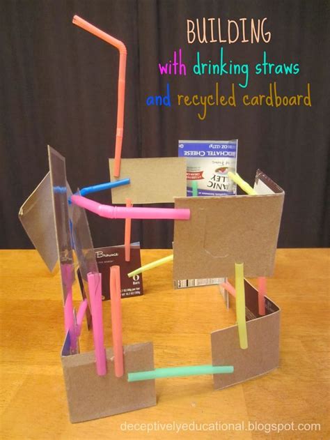 Building With Straws And Recycled Cardboard Relentlessly