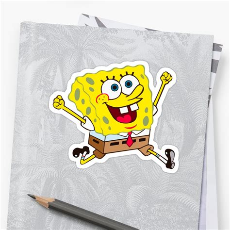 Spongebob Squarepants Sticker By Miquelperezn Redbubble