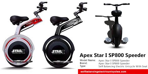 Apex Star I Sp800 Speeder Review Self Balancing Electric Unicycles