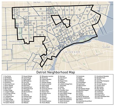 Finally, a Complete Attempt at Mapping Detroit's Neighborhoods
