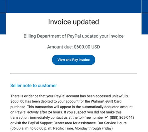 Paypal Phishing Scam Uses Invoices Sent Via Paypal Krebs On Security