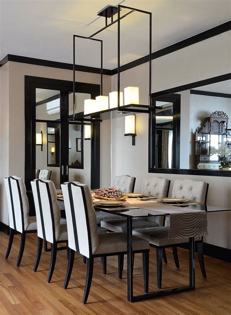 Generously stuffed seats make for the ideal place to spend a relaxing meal. Beige walls with streamlined lacquered black trim. Gloss ...