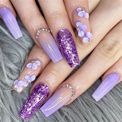 Purple Nail Art Designs 5 K4 Fashion