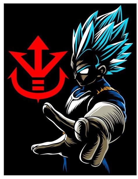 Super Saiyan Vegeta Svg Super Saiyan Svg Anime Svg Prince Vegeta Svg