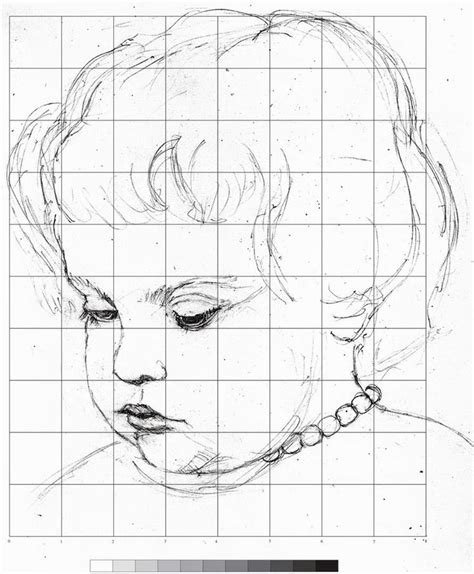 Pin By Maggie Slade On Grid Method Drawing Artist Grid Drawing Grid