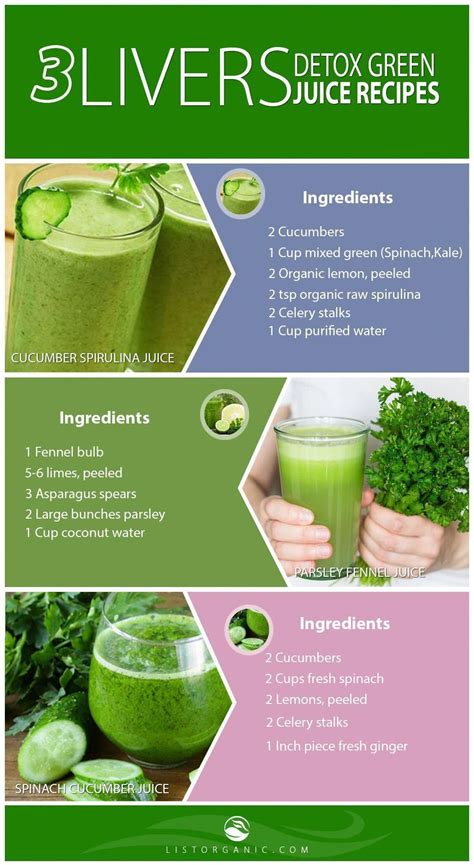 Try these amazing juice and smoothie recipes. 6 Foods That Naturally Cleanse the Liver | Healthy detox ...