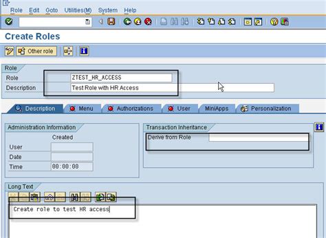 Roles And Authorizations Sap Security Pages