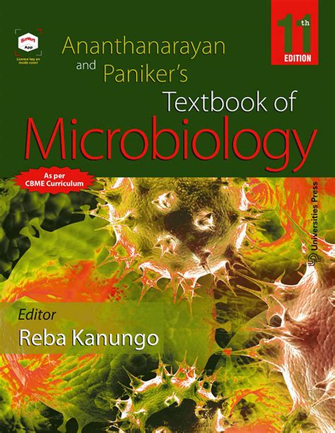 Ananthanarayan and Paniker's Textbook of Microbiology, 11/E