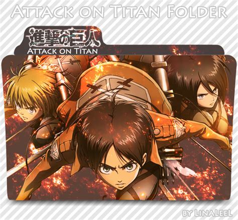 Attack On Titan Icon Folder By Laraleel On Deviantart