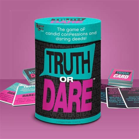 Truth Or Dare Challenge Card Game How Far Will You Go To Win 2