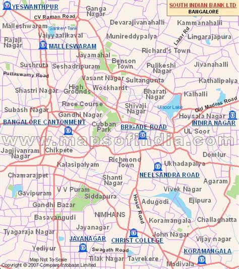 Bangalore South Map