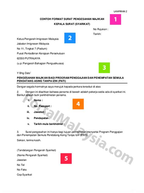 Contoh surat pengesahan majikan untuk pekerja asing mp3 & mp4. 5 Contoh Surat Pengesahan Majikan & Jawatan
