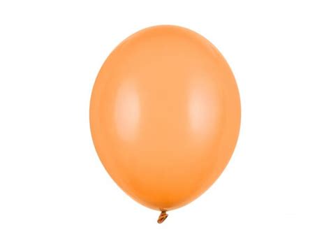 Latex Balloon Pastel Bright Orange 30cm Bash