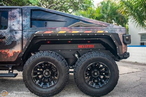 707hp Apocalypse Hellfire 6×6 Hellcat Powered Monster Truck Auto