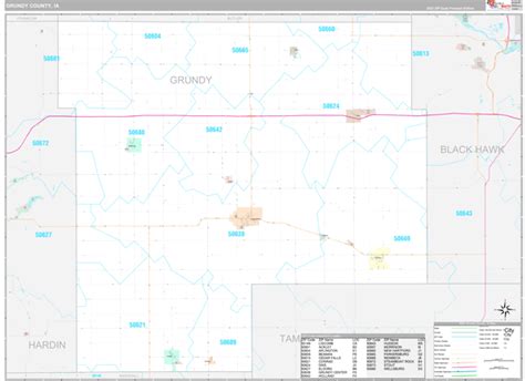 Maps Of Grundy County Iowa