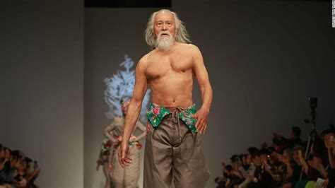 a toned 80 year old grandpa has become one of china s hottest fashion models growing in fame