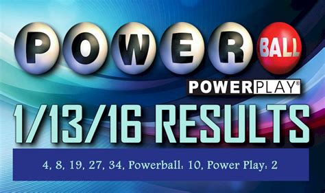 Check out our statistics below based on all powerball draws since and including draw 1144 (thu, 19. Powerball Winning Numbers January 13 Results Tonight ...