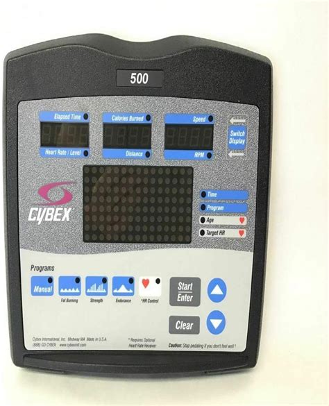 Hydra Fitness Exchange Display Console Panel Works W Cybex