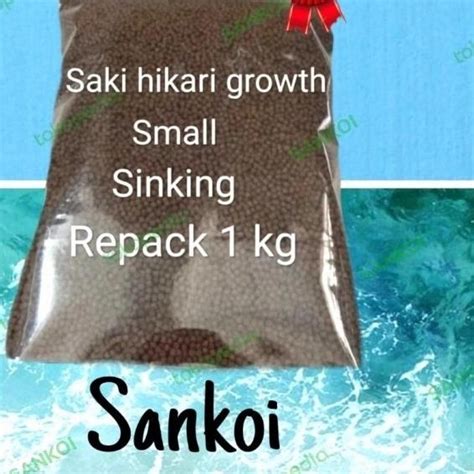 Jual Saki Hikari Growth S Small Sinking Repack Kg Repacking Kg