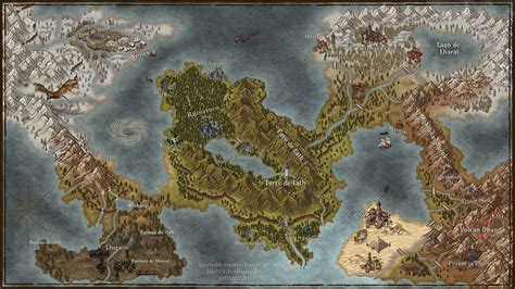 Fantasy World Map I Beghith Inkarnate Create Fantasy Maps Online