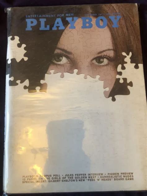 VINTAGE SEPTEMBER 1971 Playboy Magazine Crystal Smith Playmate