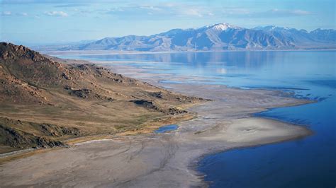 Great Salt Lake Ties Historic Low Set Nearly 60 Years Ago Abc4 Utah
