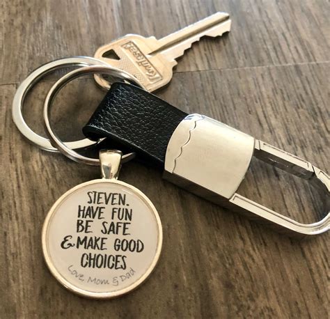 Funny Personalized Keychain For New Driver The Only Thing Etsy
