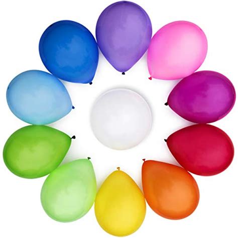 Winkyboom Balloons Assorted Color 12 Inches 110 Count Premium Quality