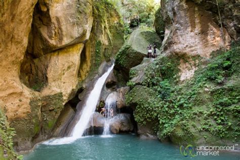 Bassin Bleu Waterfalls Jacmel Haiti 360 Degree Panorama