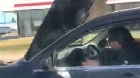 Viral Video Of Car Driving With Hood Up Leads To Contact With Thunder Bay Police Cbc News
