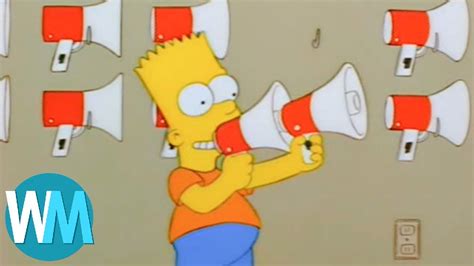 Bart Simpson Megaphone Meme